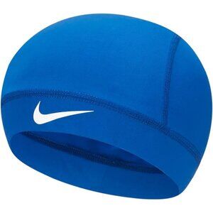 Blue Nike Swoosh Sports Headband Lightweight Stretch Athletic  Running Cap